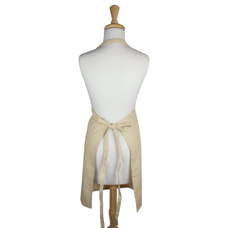 DII Everyday Basic Kitchen Collection, Chef Apron, Pebble - Image 2